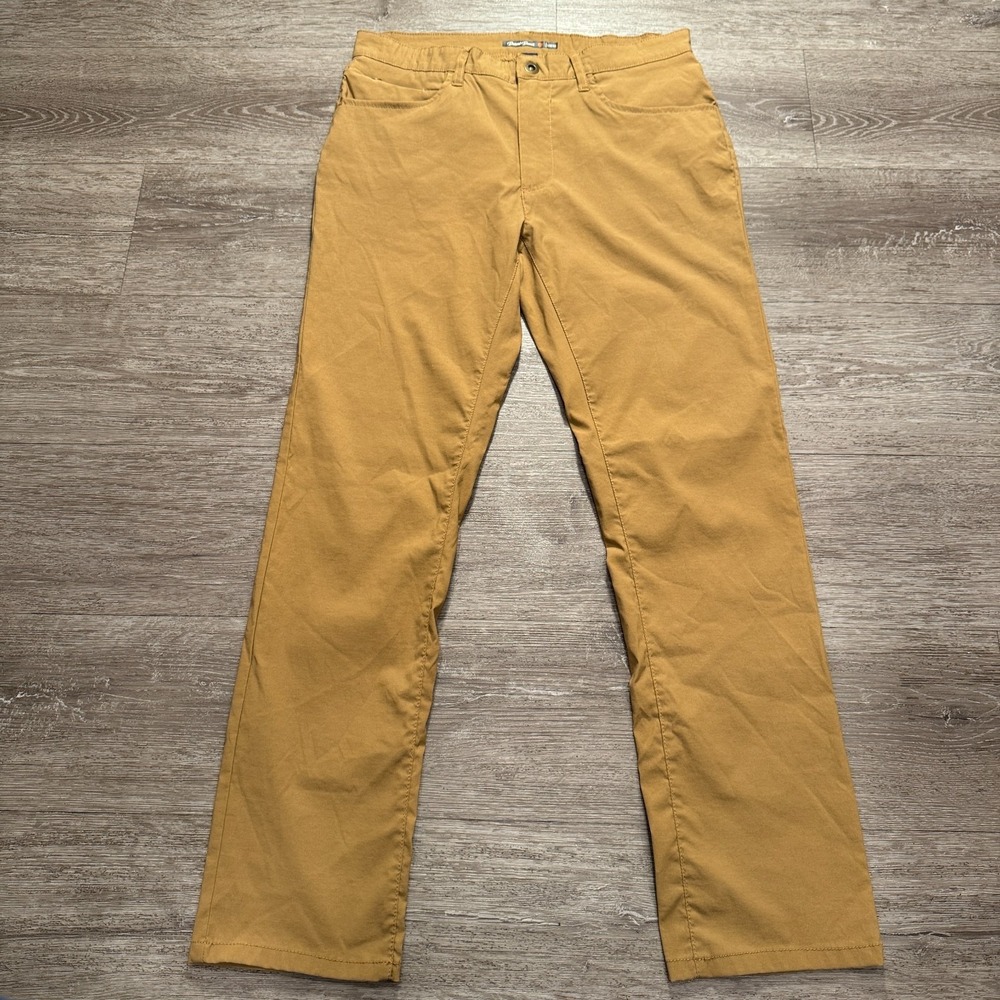 Desert Dunes Pants Mens 32 Beige Nylon Spandex Stretch Outdoor Performance Khaki